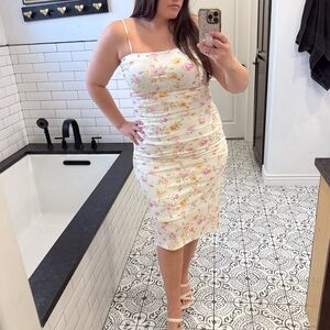 Altar’d State Dawn Floral Midi Dress